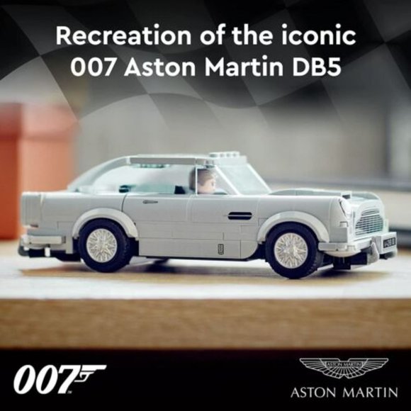 LEGO 76911 Speed Champions 007 Aston Martin DB5 James Bone 298 Pieces NIB - Picture 13 of 14